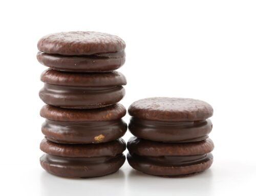 Receita alfajor com erva-mate.